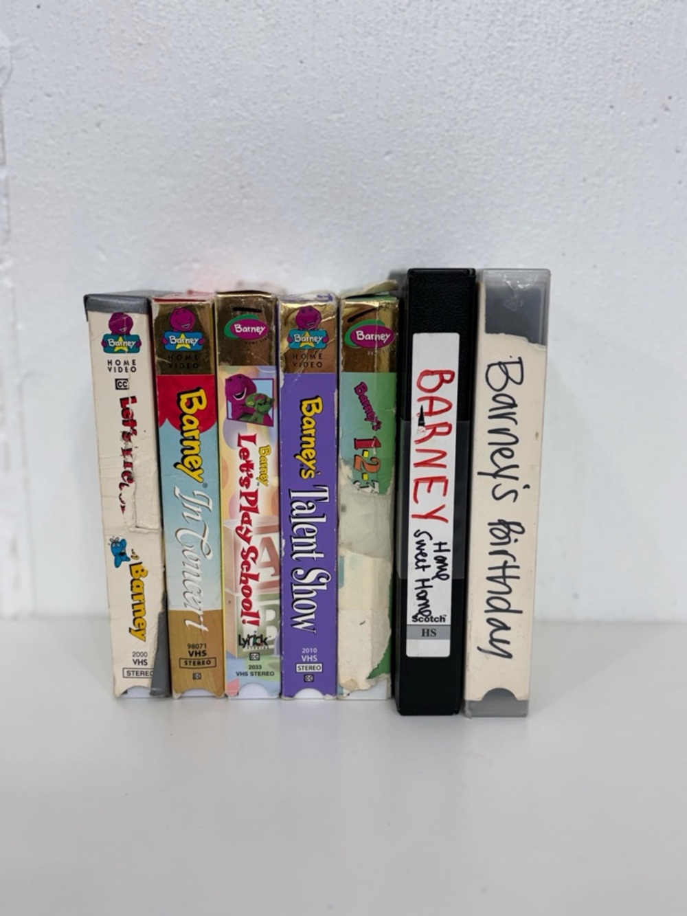 Vintage Barney & Friends VHS Tapes (Lot of 7)
